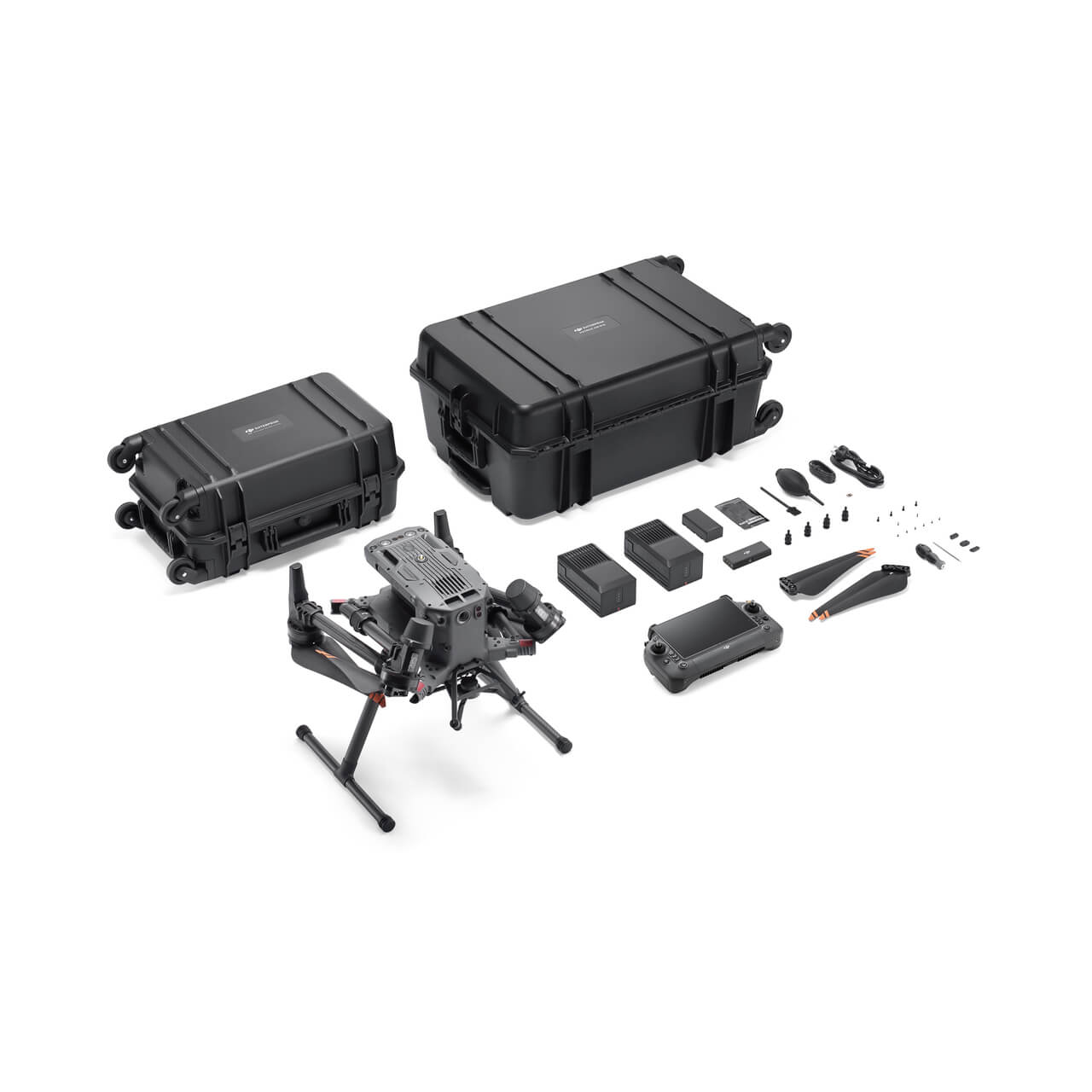 Matrice 350 RTK無人機(jī),Matrice 350 RTK,旗艦新升級(jí)，行業(yè)新高度。全新圖傳系統(tǒng)和操控體驗(yàn)，更高效的電池系統(tǒng)，更全面的安全保障，以及強(qiáng)大的負(fù)載和拓展能力，讓新一代飛行平臺(tái) Matrice 350 RTK 滿載實(shí)力，為空中作業(yè)注入革新力量。